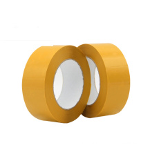 Quality Guaranteed Yellow Non Transparent Adhesive Glue BOPP Material Package Packing Tape
